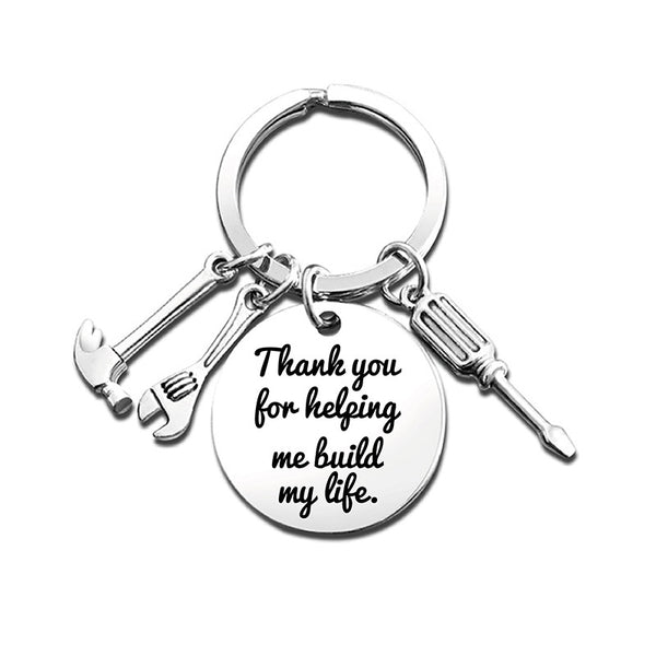 KEYCHAIN "IF DAD CAN'T FIX IT" DAD TOOLS FATHER'S DAY GIFT