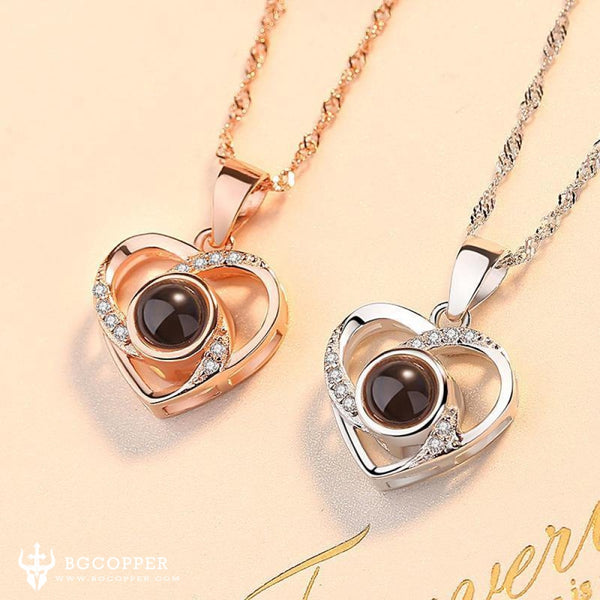 100 Languages "I Love You" Necklace - BGCOPPER