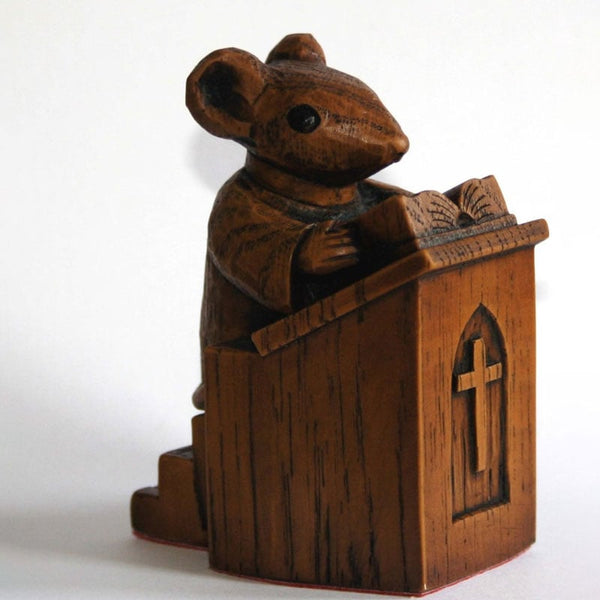 Bgcopper Mother's Day Gift-Church Mouse - The Vicar in the Pulpit