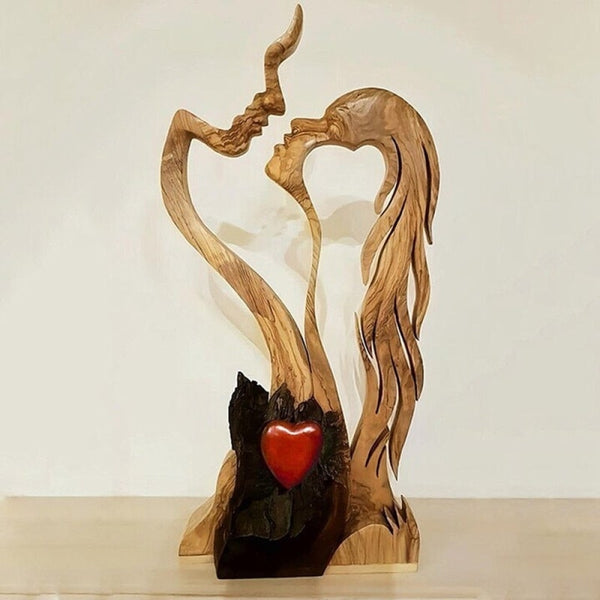 Love Eternal Wood Ornaments