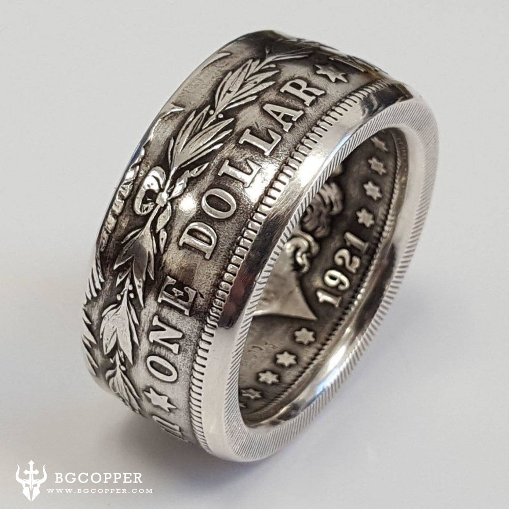 One Dollar Coin Ring – BGCOPPER