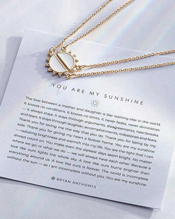 Bgcopper You Are My Sunshine Necklace - Best Mother's Day Gift