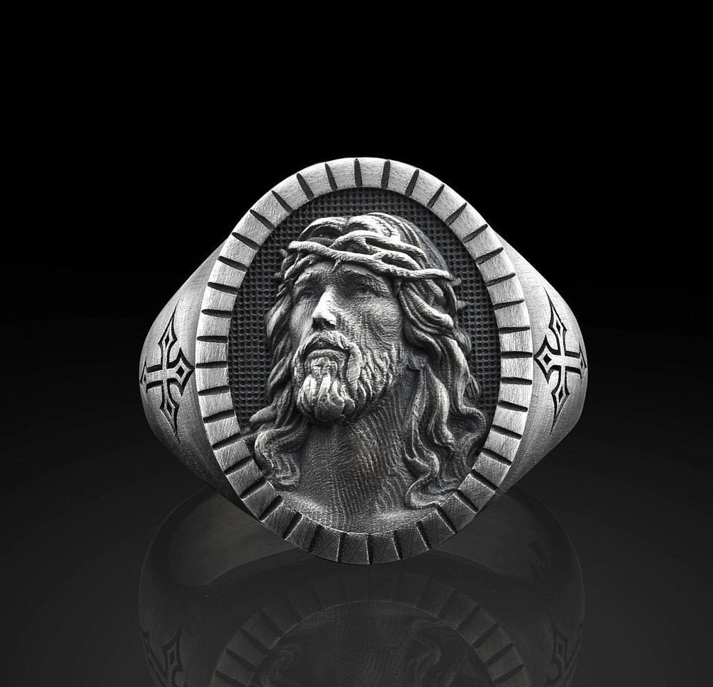 Follow the faith of the Jesus Crown of Thorns Ring – BGCOPPER